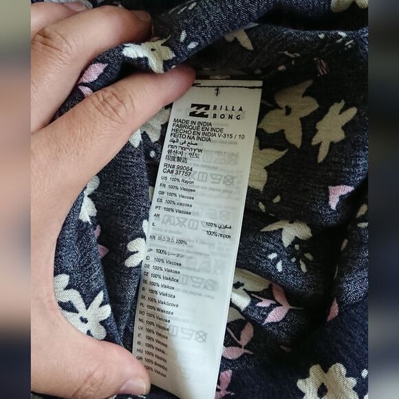 Billabong Flirty Day Romper size S - Picture 13 of 13